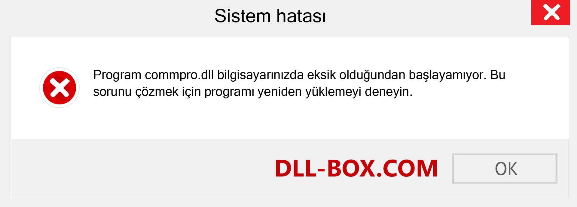 commpro.dll dosyası eksik mi? Windows 7, 8, 10 için İndirin - Windows'ta commpro dll Eksik Hatasını Düzeltin, fotoğraflar, resimler